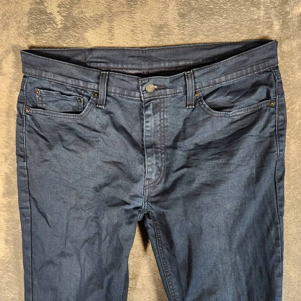 Levi's 541 Athletic Taper Jeans Mens 36x30 Dark Blue Indigo Excellent Stretch